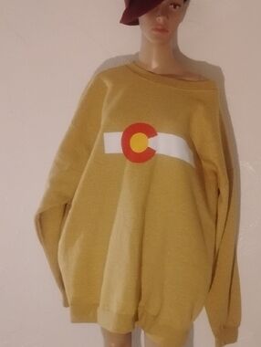Colorado State Flag Sweatshirt New XXXL